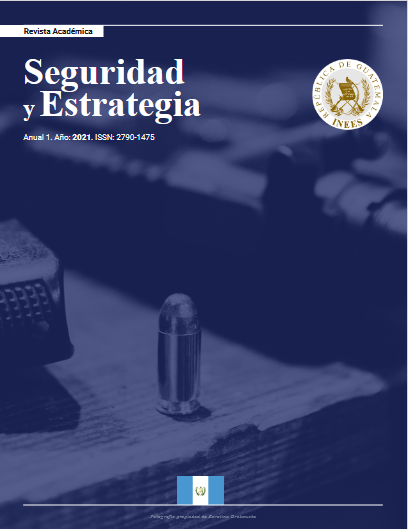 Imagen de la portada de la revista académica “Seguridad y Estrategia” del Instituto Nacional de Estudios Estratégicos en Seguridad