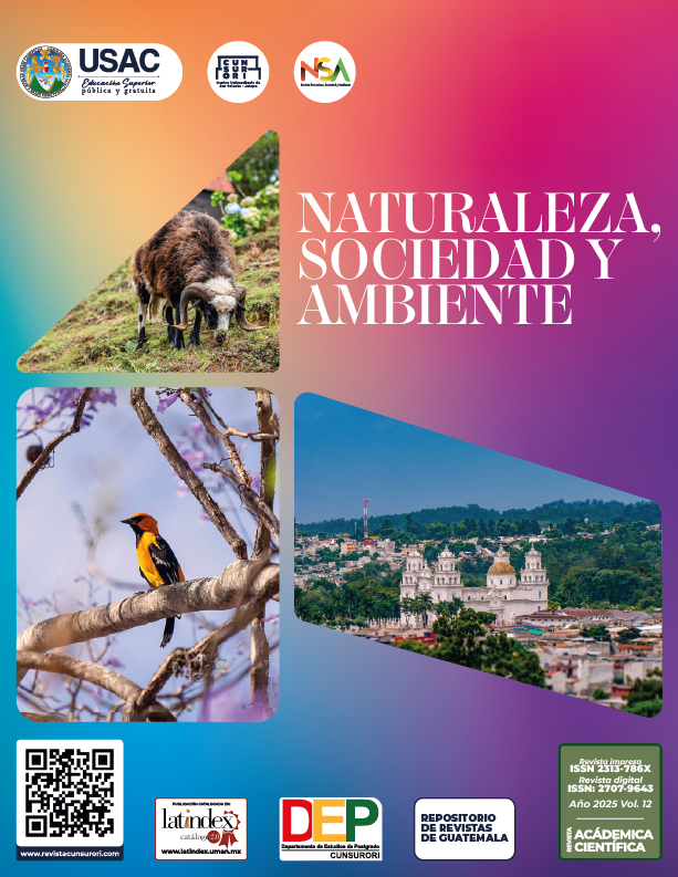 					Ver Vol. 12 Núm. 1 (2025): Revista Naturaleza, Sociedad y Ambiente
				